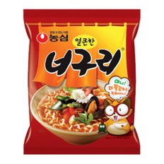 얼큰한 너구리 120g 40개 1박스 농심 얼큰한 너구리 120g 40개 1박스