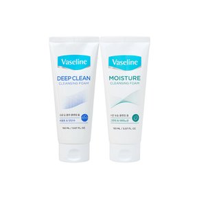 스타배송_바세린 모이스처 클렌징폼 + 딥클린 클렌징폼 / 150ml