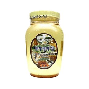 청림농원 아카시아청 식자재 꿀 2.4kg 국내산 국산꿀 업소용 가정용