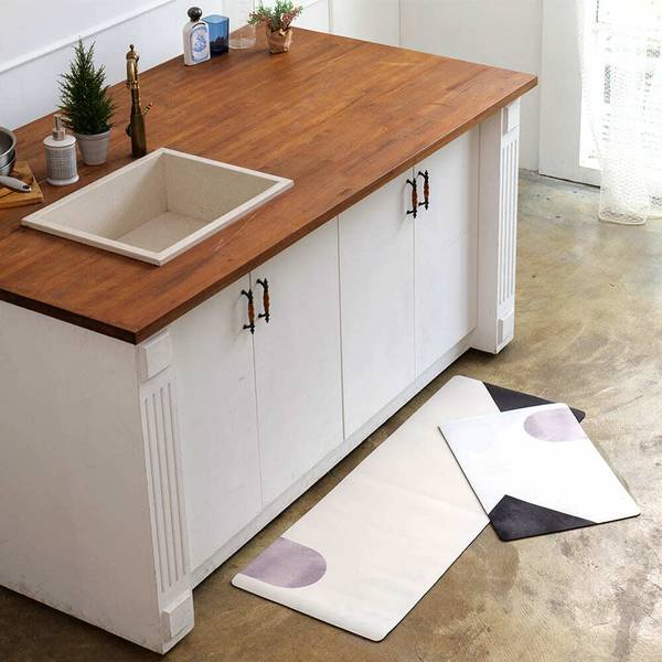 [아이프리 규조토 발매트+주방매트] 주방용품 집들이 선물 매트 인테리어 러그 현관 욕실 미끄럼