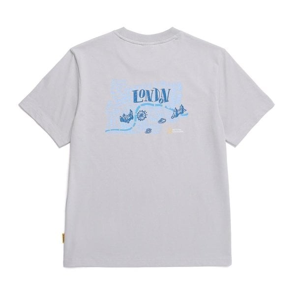 [시흥점] N252UTS083 리젠아스킨 유니 LONDON 그래픽 베이직핏 반팔 티셔츠