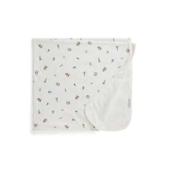 폴로 랄프 로렌 랄프 로렌 베이비 남아 폴로 베어 코튼 인터로크 블랭킷(CWPOSMAIL320073999)