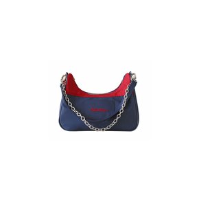 Trista Hobo Bag (Navy+Red)