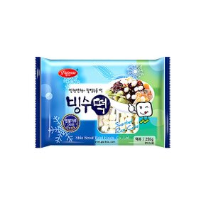 메가커피 팥모아 빙수떡 250g 5개세트 팥빙수