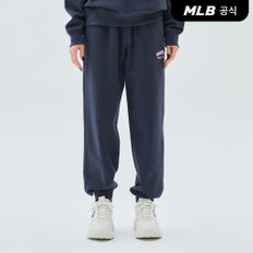 [엠엘비코리아공식] 바시티 로고 기모 조거팬츠 NY (Charcoal Grey)