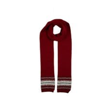 [Dents]Knitted Scarf with Fairisle Print / 2 Colours/ 여성니트스카프 / 4-2843