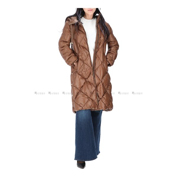 [부산점] 더큐브 공지상품 h_2429496115600 001 막스마라 ANNA 안나 여성 퀼팅 구스다운 패딩 롱패딩