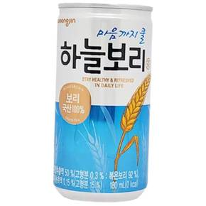 30캔입 웅진 하늘보리 180ml x