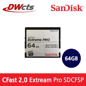 [샌디스크]CFast Extreme Pro SDCFSP 64GB 3433배속 공식총판 대원CTS///정식수입제품