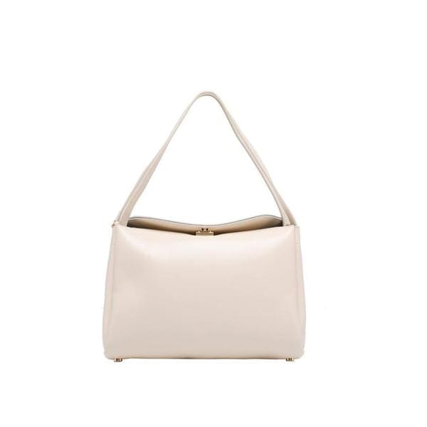 확대된 대표 더모아레 숄더백 261WTMCT0OOVF0110A White