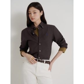 26FW [Essential] 옥스퍼드 셔츠  브라운 BC6864E90D