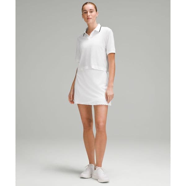 30% ▼ 스위프틀리 네크 폴로 *컬러 팁 - WHT/WHT/BLK