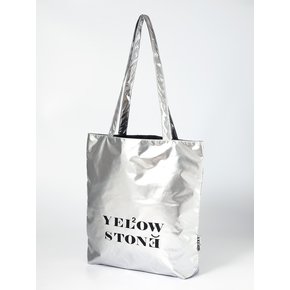 Silver Lettering eco bag