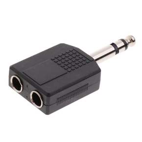 SW0007 ST5.5(M)-ST5.5(F)Y젠더 5.5스테레오잭 2개로