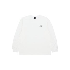 스마일 롱슬리브 티셔츠 [WHITE]