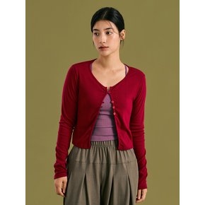 Soft Tale Cardigan (Red)