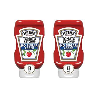 하인즈 [해외직구] 하인즈 무설탕 토마토 케첩 369g 2팩 Heinz Tomato Ketchup No Sugar Added 13oz