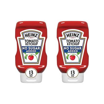 하인즈 [해외직구] 하인즈 무설탕 토마토 케첩 369g 2팩 Heinz Tomato Ketchup No Sugar Added 13oz