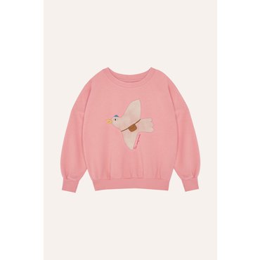 매직에디션 [COMPAMENTO캄파멘토]PIGEON OVERSIZED KIDS SWEATSHI핑크(TC43-32)