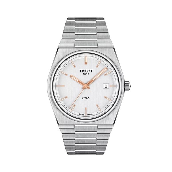 T137.410.11.031.00 PRX 남성 메탈 쿼츠 40mm