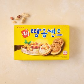 크라운 국희땅콩샌드 372g(12입)