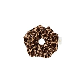 HDM008 Leopard pattern scrunchie