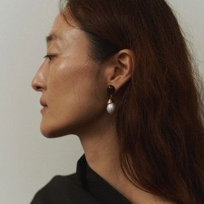 Chunky drop earring (2024fw38)