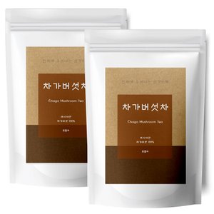  1+1 프리미엄 시베리아 차가버섯 삼각티백 허브차 50T+50T