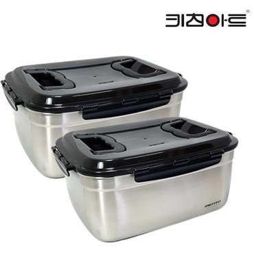  키친아트 멘토 프리미엄 김치통 7L-2개