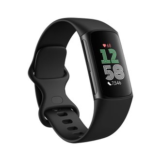  [Suica 대응] Fitbit Charge 6 트래커 ObsidianBlack [최대 7일간의 라이프GPS 탑재스마트 워치]