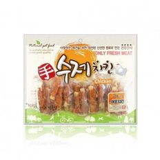 강아지 스트레스해소 수제간식 저지방 어포치킨 400g