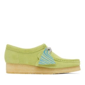 그린 왈라비 더비 슈즈 26175855 PALE LIME SUEDE