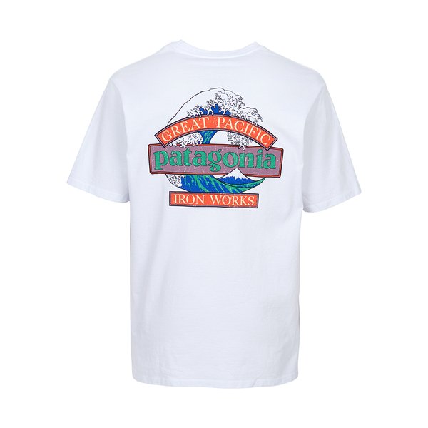 [부산점] 그레이트 웨이브즈 리스판서빌리 남성 반팔티셔츠 37873 WHI