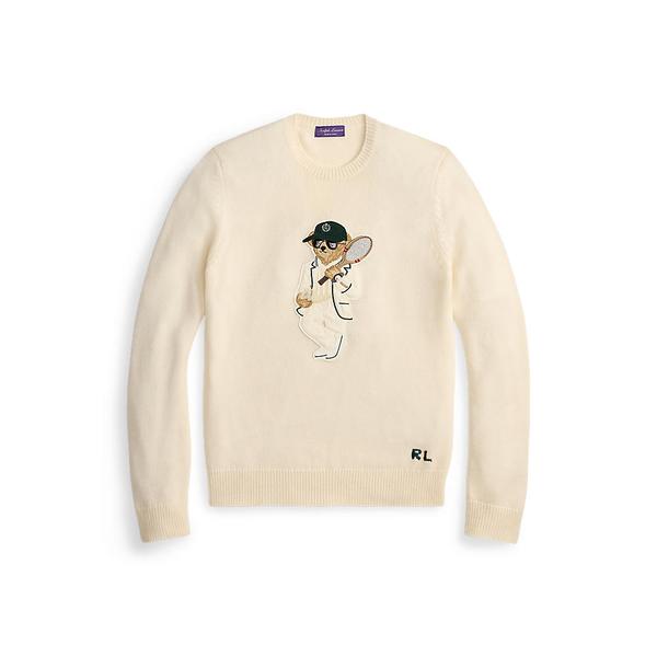 Purple Label 폴로 베어 캐시미어 스웨터 (MNPLSWE16820621101)