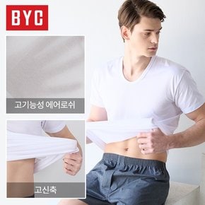 남자 프레쉬 기능 에어로쉬 반팔런닝 1매