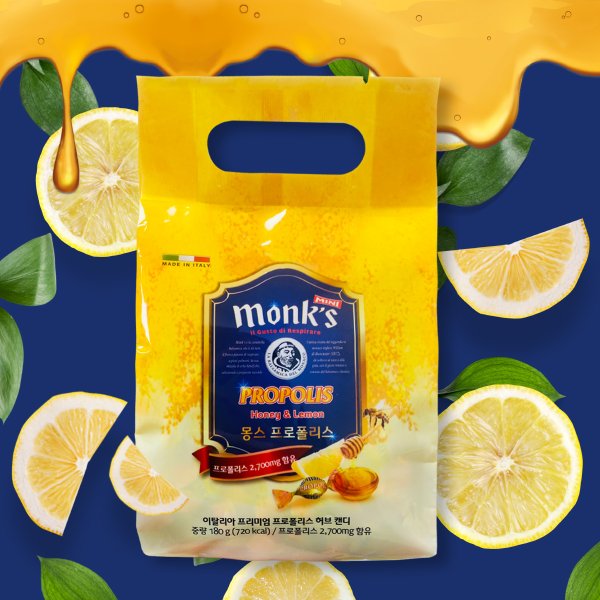 몽스 프로폴리스 목캔디 180g
