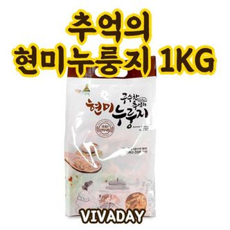 제이큐 EC 구수한 추억의 현미누룽지 1kg