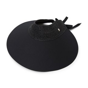 로잘리 여성 바이저 HAT50610 CHARCOAL BLACK