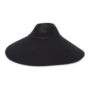 로잘리 여성 바이저 HAT50610 CHARCOAL BLACK