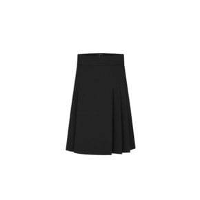 [TA212SK01P] midi pleats skirt-black