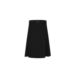 [TA212SK01P] midi pleats skirt-black