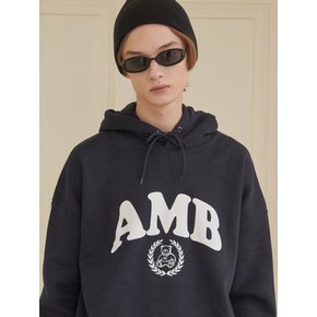 Big Logo Over fit Hoodie AHP912 (navy)