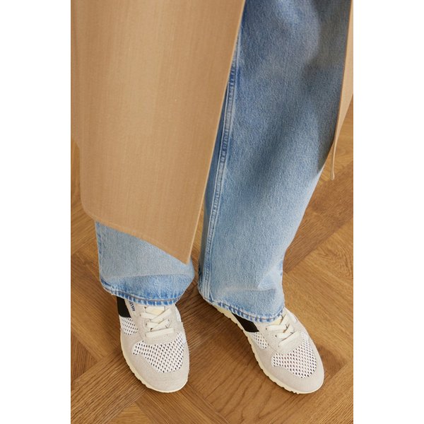 오트리 윈드스핀 니트 스웨이드 스니커즈 화이트 46376663162980778