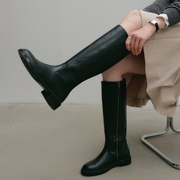 룩캐스트 알렉스 롱부츠_블랙 / ALEX LONG BOOTS_BLACK