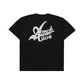 BIG LOGO 2 PRINTING SHORT SLEEVE T-SHIRT BLACK 빅스크립트2 블랙 SSLBST-BLK