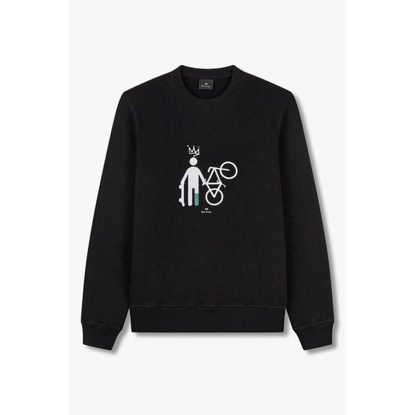 [PS PAUL SMITH] 코튼 크루넥 스웨트 셔츠 5735127004000