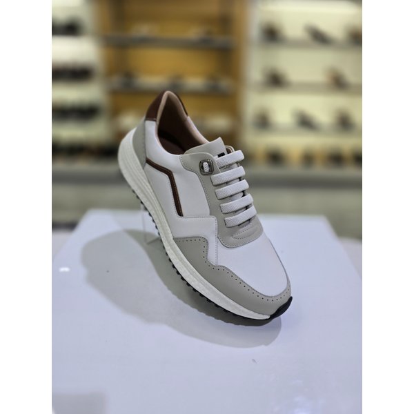 [시흥점] 미셸by 남성 3CM 세미 쿠션 캐주얼 정장 초경량 스니커즈 HAY2A5008WH