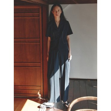 FRONTROW Two Tuck Stitch Trousers _ 2color