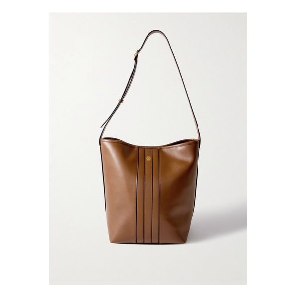 베케트 패널 가죽 버킷 백 탠 브라운 46376663162836880