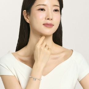 넬]S925 웨이브 은 심볼 밴딩 팔찌[36131013]